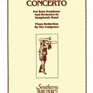 Echt Concerto for bass trombone and orchestra or symphonic band for