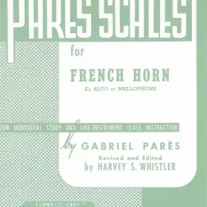 Aktuell Scales for French Horn (es alto or mellophone)