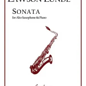 Sonata for alto saxophone and piano Saisonangebot