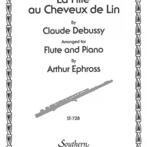 Solange Der Vorrat Reicht The Girl with the flaxen Hair for flute and piano