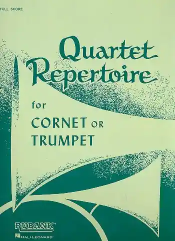 Quartet Repertoire for 4 cornets (trumpets), Sofort Bestellen