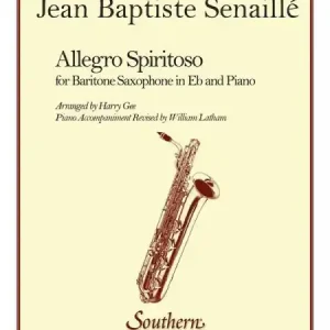 Must-Have ALLEGRO SPIRITOSO FOR Eb BARITON- SAXOPHONE AND PIANO