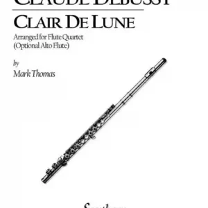 Aktuell Clair de lune for 4 flutes