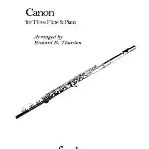 Direktkauf Canon for 3 flutes and piano
