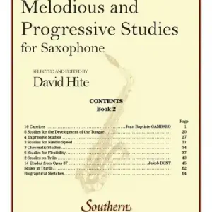 Super-Preis Melodious and progressive Studies vol.2 for saxophone