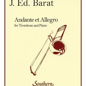 ANDANTE AND ALLEGRO SOLO FOR TROMBONE OR BARITONE AND PIANO Markenware