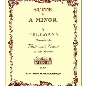 Kostenfreie Lieferung Suite a Minor for flute and piano