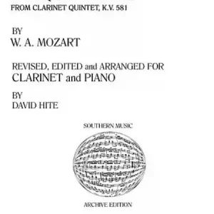 Heißes Angebot LARGHETTO KV581 FOR CLARINET QUINTET, SCORE+PARTS