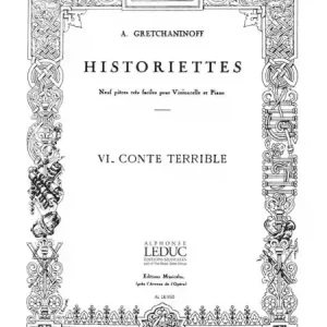 Conte terrible pour violoncelle et piano Super-Preis