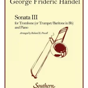 Sonata no.3 for trombone (baritone, trumpet in Bb) and piano Top-Preis