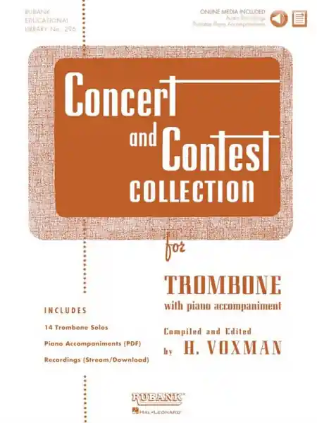 Concert and Contest Collection (+CD/CD-ROM) for trombone and piano Angebot
