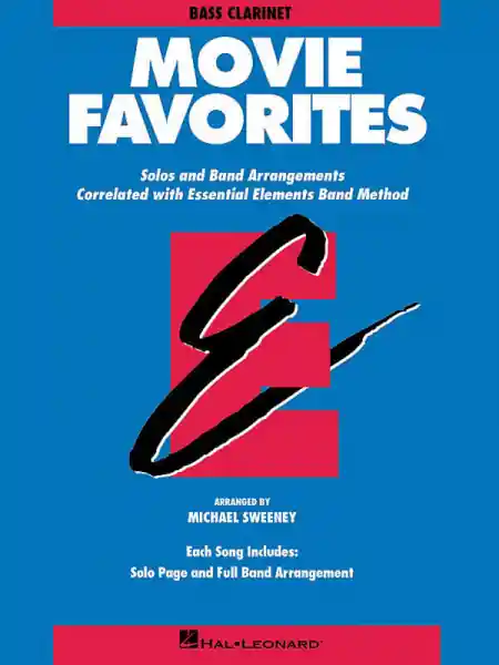 Movie Favorites: for band bass clarinet Highlight