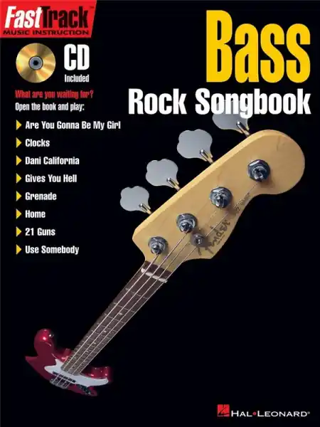 Fast Track Bass Rock Songbook (+CD): songbook vocal/bass/tab Versand Am Gleichen Tag