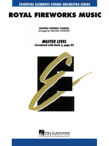 Royal Fireworks Music for string orchestra score and parts (8-8-4-4-4) Zertifiziert