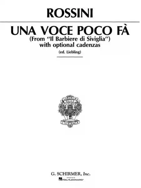 Una Voce poco fà for high voice and piano (it/en) Knallerangebot