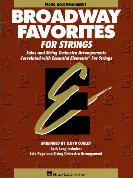 Bestseller Broadway Favorites for string orchestra piano accompaniment