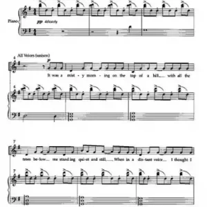 A misty Morning for female chorus and piano Letzte Chance