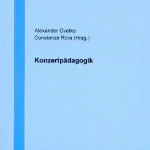 Konzertpädagogik Neuheit