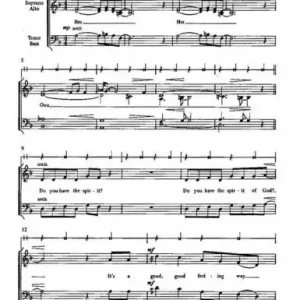 Top-Angebot Walking in the spirit for mixed chorus a cappella