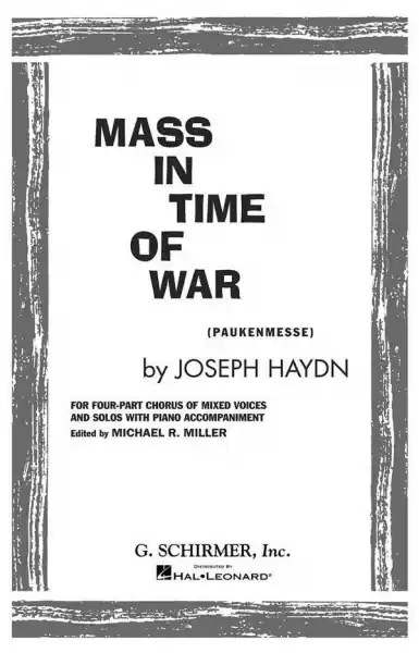 Mega-Angebot Mass in Time of War for soloists, mixed chorus and orchestra