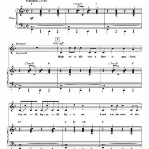 Schneller Versand The lonely Goatherd für Frauenchor und Instrumente