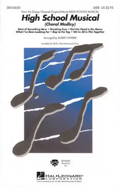 High School Musical vol.1 Medley for 2-part chorus and piano Schneller Versand