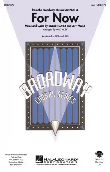 Knallerangebot For now for mixed chorus (SAB) and piano, score