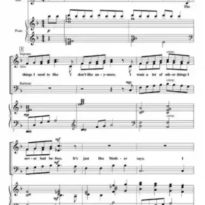 It might as well be Spring for mixed chorus (SAB) and piano Markenware