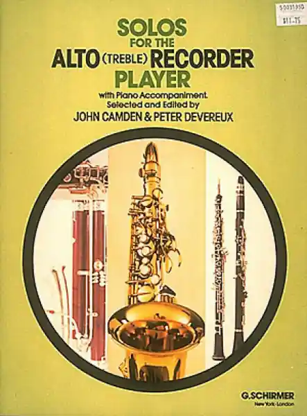 Kostenloser Versand Solos for the Alto Recorder Player for Treble recorder and Piano