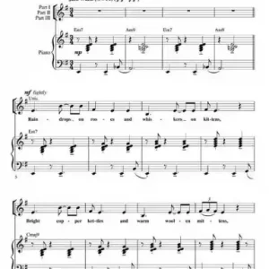 Preis Gesenkt My favorite Things for 3-part treble voices and piano