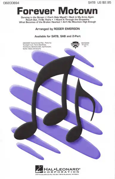 Forever Motown (Medley) for mixed chorus (SATB) and instruments Rabatt