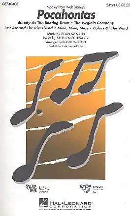 Neue Kollektion Pocahontas (Medley) for 2-part chorus and piano