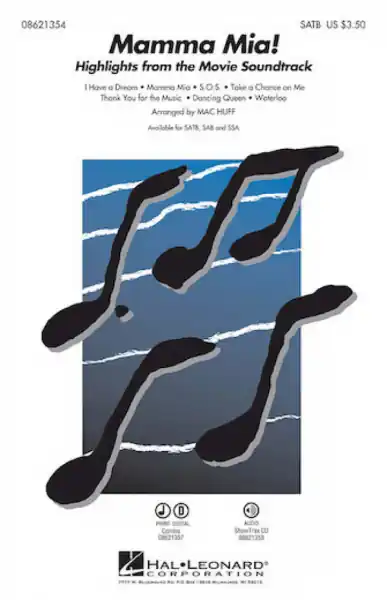 Knallerangebot Mamma Mia (The Best of Abba) for mixed chorus and instruments