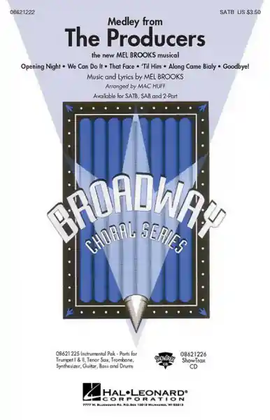 Medley from The Producers for mixed chorus and piano Top-Angebot
