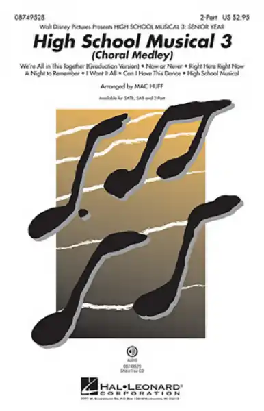 Neue Kollektion High School Musical vol.3 (Medley) for 2-part chorus and piano