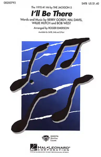 I'll be there for mixed chorus (SATB) and piano Preiswert