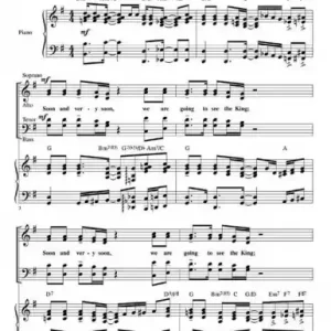 Garantierte Lieferung Soon and very soon for mixed chorus (SATB) and instruments