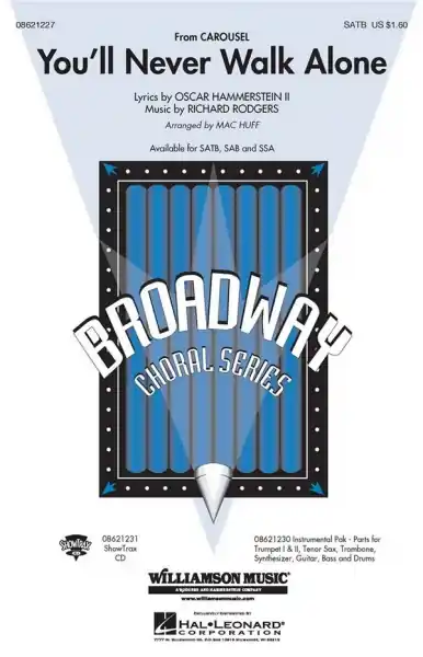 Bestseller You'll never walk alone for mixed chorus (SATB) and instruments