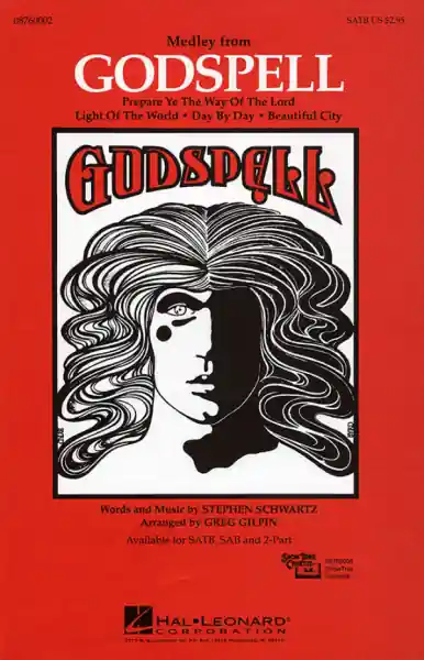 Medley from Godspell for mixed chorus and piano Kostenloser Rückversand