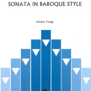 Sonata in baroque Style for organ Neue Ware