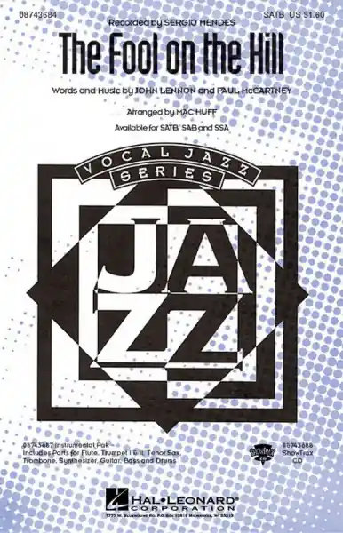 Nur Für Kurze Zeit The fool on the hill for mixed chorus (SATB) and piano