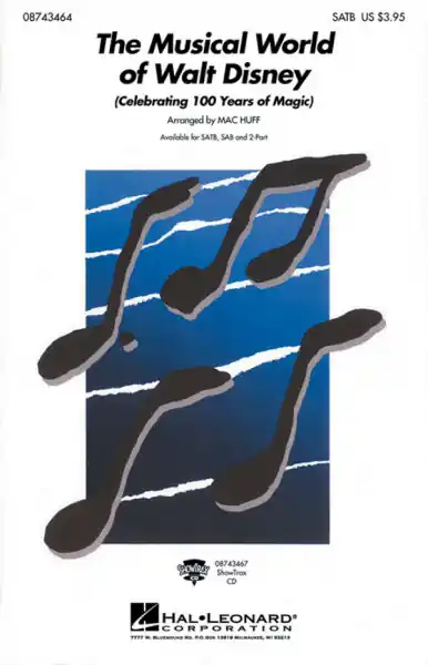 Echt The Musical World of Walt Disney for mixed chorus (SATB) and piano