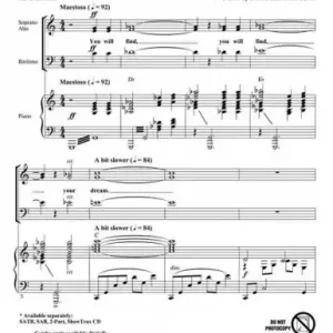 Markenprodukt Climb ev'ry Mountain for mixed chorus (SAB) and piano