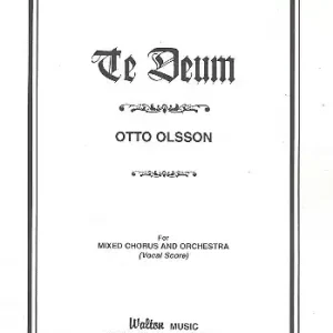 Te deum op.25 for mixed chorus and orchestra Bestseller