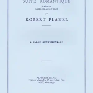 Direkt Vom Hersteller Valse sentimentale pour saxophone alto et piano