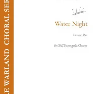 Water Night for mixed chorus a cappella Jetzt Bestellen