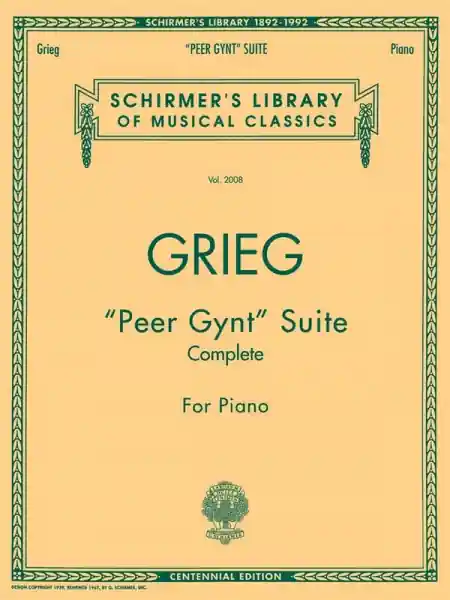"Peer Gynt" Suite - Complete for piano Direktkauf