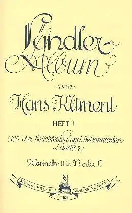 Ländler-Album Band 1 für 2 Klarinetten Knallerangebot