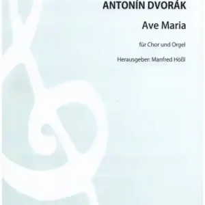 Ave Maria op.19b für gem Chor und Orgel Nur Für Kurze Zeit