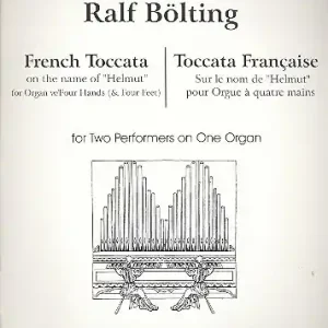 French Toccata On The Name Of Helmut For Organ 4 Hands Preis Gesenkt